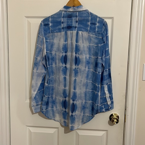 Lord & Taylor 100% Cotton Button Down Blouse‎ - Picture 5 of 5